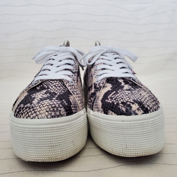Superga Womens 2790 Snake Print Platform Sneakers Shoes S00GB00 Size 8 - Picture 4 of 11